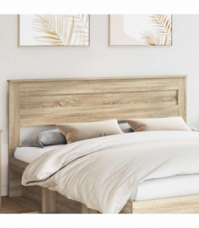 vidaXL Headboard Sonoma Oak Engineered wood