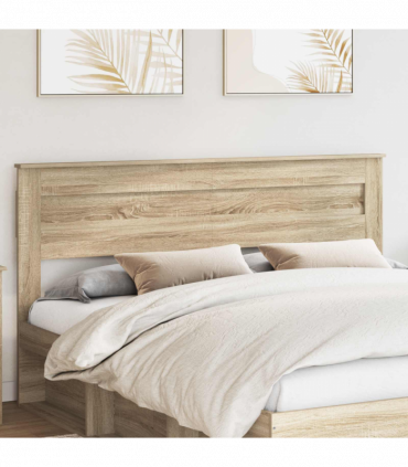 vidaXL Headboard Sonoma Oak Engineered wood