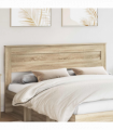 vidaXL Headboard Sonoma Oak Engineered wood