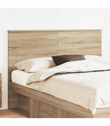 vidaXL Headboard Sonoma Oak 100 cm Engineered Wood