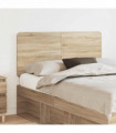 vidaXL Headboard Sonoma Oak Engineered wood