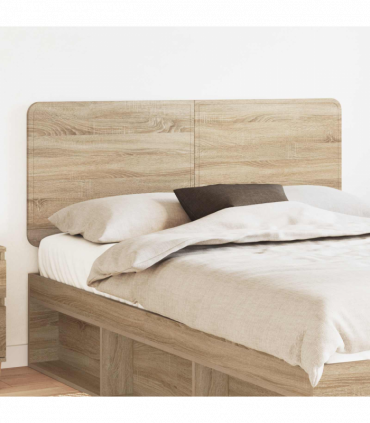 vidaXL Headboard Sonoma Oak Engineered wood