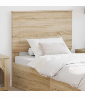 vidaXL Headboard Sonoma Oak 100 cm Engineered Wood