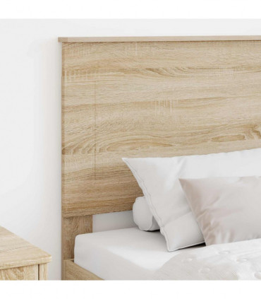 vidaXL Headboard Sonoma Oak 100 cm Engineered Wood