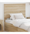vidaXL Headboard Sonoma Oak 100 cm Engineered Wood