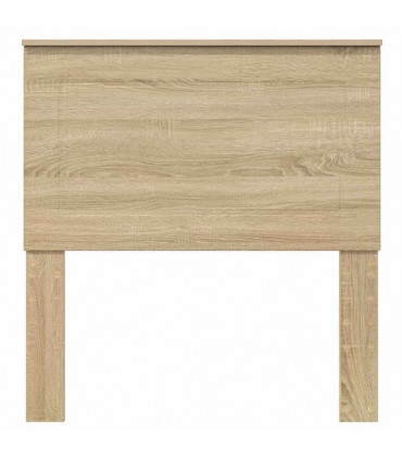 vidaXL Headboard Sonoma Oak 100 cm Engineered Wood