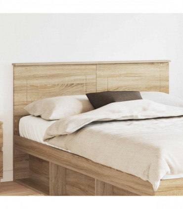 vidaXL Headboard Sonoma Oak Engineered wood
