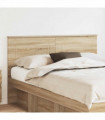 vidaXL Headboard Sonoma Oak Engineered wood