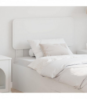 vidaXL Headboard White Engineered wood