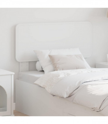 vidaXL Headboard White Engineered wood