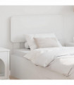 vidaXL Headboard White Engineered wood