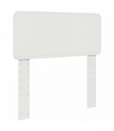 vidaXL Headboard White Engineered wood