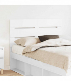 vidaXL Headboard White Engineered Wood