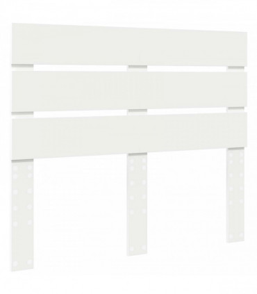 vidaXL Headboard White Engineered Wood