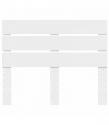 vidaXL Headboard White Engineered Wood