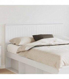 vidaXL Headboard White Engineered wood