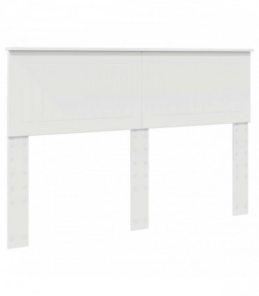 vidaXL Headboard White Engineered wood
