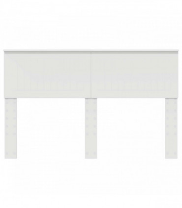 vidaXL Headboard White Engineered wood
