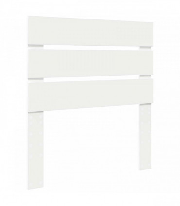 vidaXL Headboard White Engineered Wood