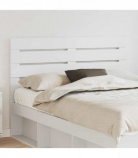 vidaXL Headboard White Engineered wood