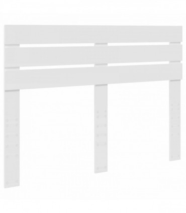 vidaXL Headboard White Engineered wood