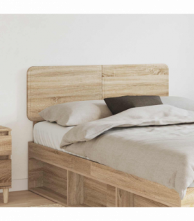 vidaXL Headboard Sonoma Oak Engineered wood