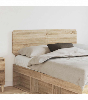 vidaXL Headboard Sonoma Oak Engineered wood