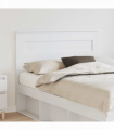 vidaXL Headboard White Engineered wood
