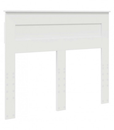 vidaXL Headboard White Engineered wood
