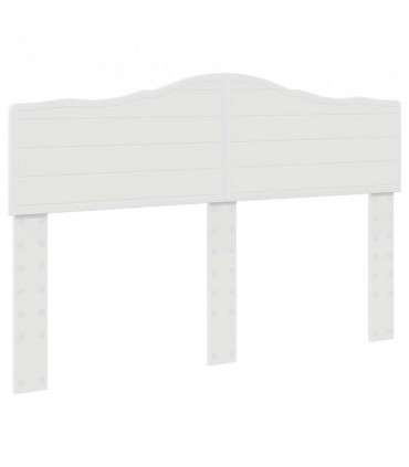 vidaXL Headboard White Engineered wood
