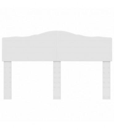 vidaXL Headboard White Engineered wood