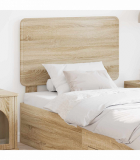 vidaXL Headboard Sonoma Oak Engineered wood
