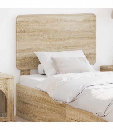 vidaXL Headboard Sonoma Oak Engineered wood