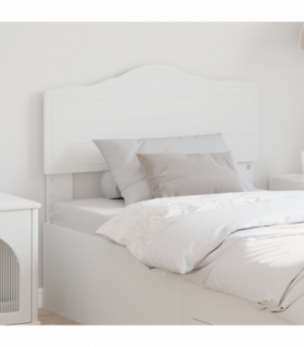 vidaXL Headboard White Engineered wood