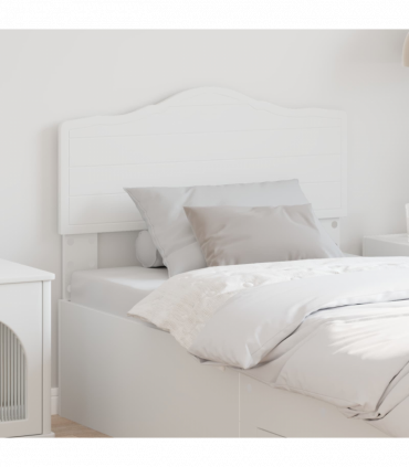 vidaXL Headboard White Engineered wood