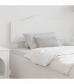 vidaXL Headboard White Engineered wood