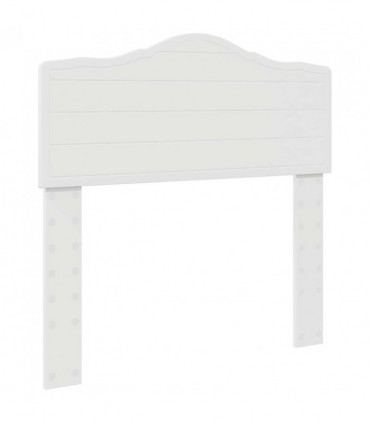 vidaXL Headboard White Engineered wood