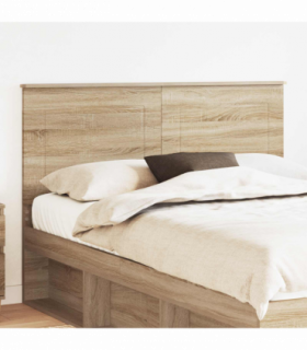 vidaXL Headboard Sonoma Oak 100 cm Engineered Wood