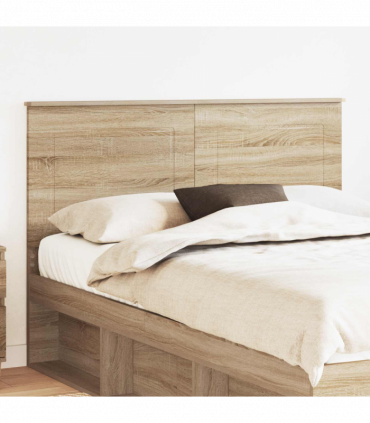 vidaXL Headboard Sonoma Oak 100 cm Engineered Wood