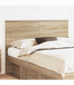vidaXL Headboard Sonoma Oak 100 cm Engineered Wood