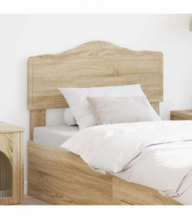 vidaXL Headboard Sonoma Oak Engineered wood