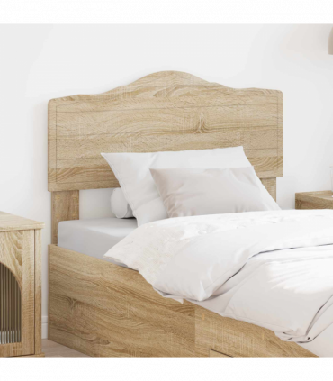 vidaXL Headboard Sonoma Oak Engineered wood