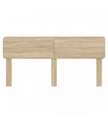 vidaXL Headboard Sonoma Oak Engineered wood