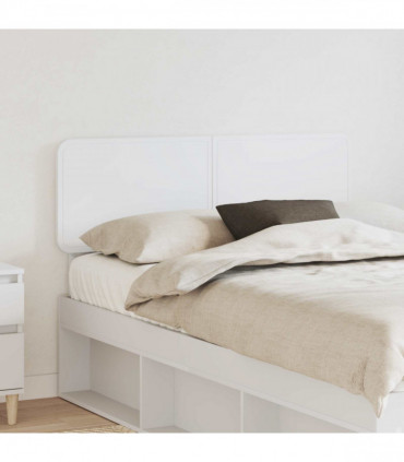 vidaXL Headboard White Engineered wood