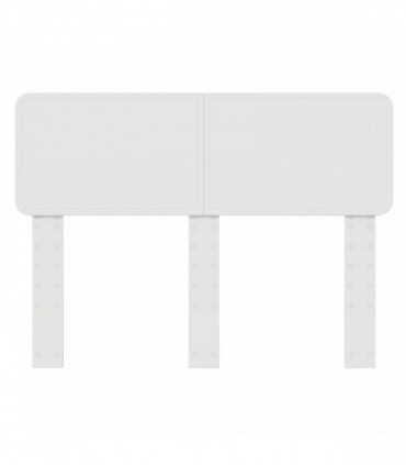 vidaXL Headboard White Engineered wood