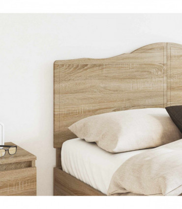 vidaXL Headboard Sonoma Oak Engineered wood