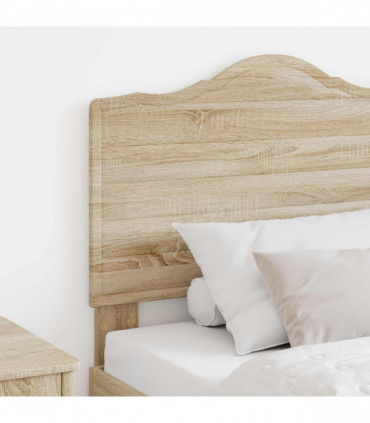 vidaXL Headboard Sonoma Oak Engineered wood