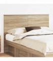 vidaXL Headboard Sonoma Oak 100 cm Engineered Wood