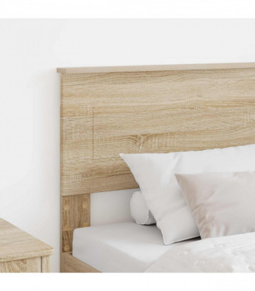 vidaXL Headboard Sonoma Oak Engineered wood