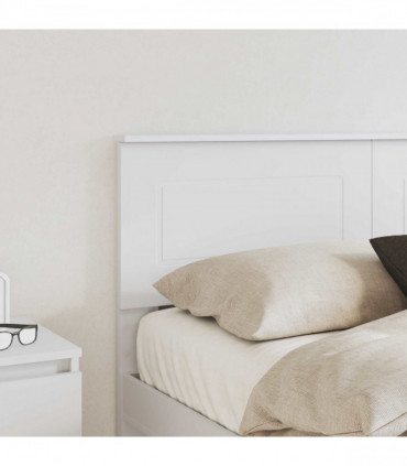 vidaXL Headboard White Engineered wood